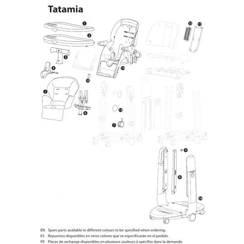 peg perego siesta replacement tray Peg Perego Replacement Tray Top for Tatamia High Chair — CanaBee Baby