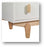 Natart Tulip Tate Crib & Dresser - White/Natural (MARKHAM IN STORE PICKUP ONLY)