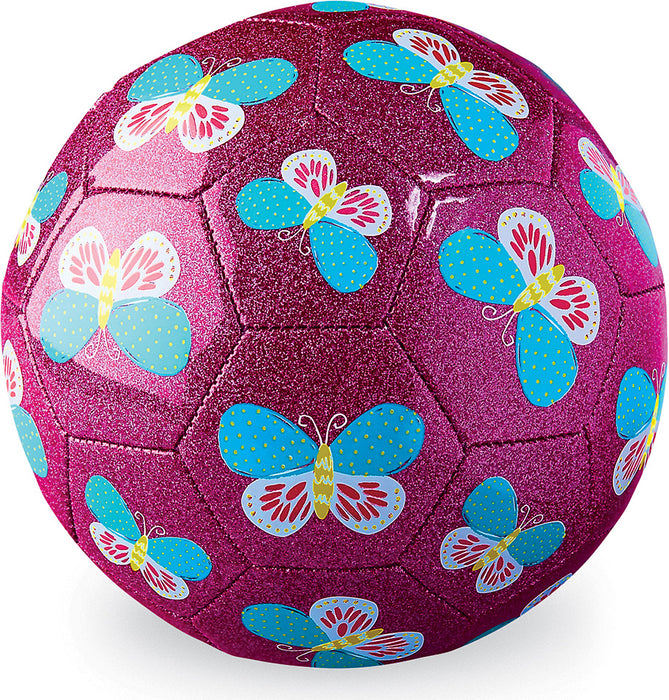 Crocodile Creek Size 3 Glitter Soccer - Butterfly