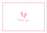 Peter Pauper Press Inc. Baby Steps Thank You Notes - Pink
