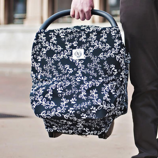 The Over Company Lightweight Multi Use Baby Cover - Olive Gioia - CanaBee Baby