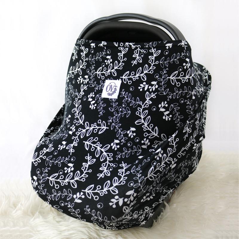 The Over Company Lightweight Multi Use Baby Cover - Olive Gioia - CanaBee Baby