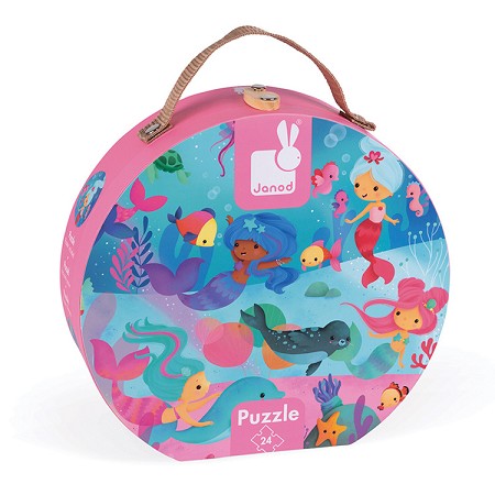 Janod Puzzle Mermaid 24pcs