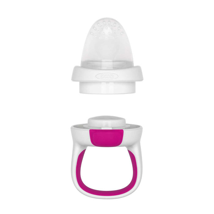 Oxo Silicone Self Feeder Pink