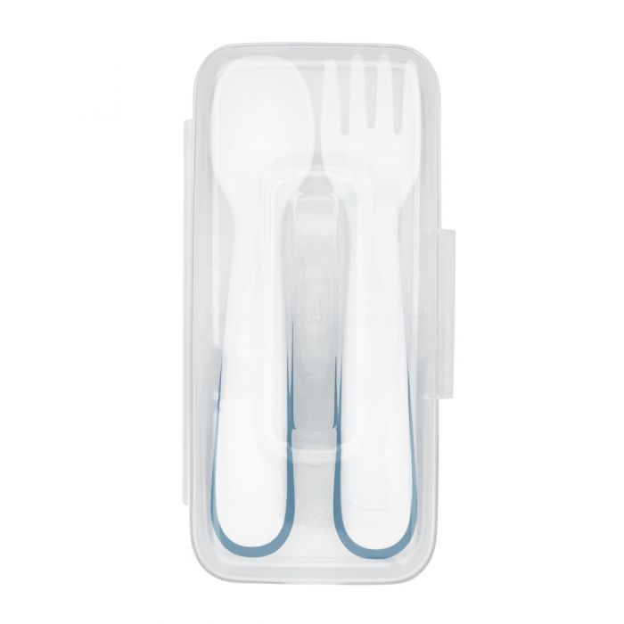 Oxo On-the-go Plastic Spoon & Fork Navy 61139300