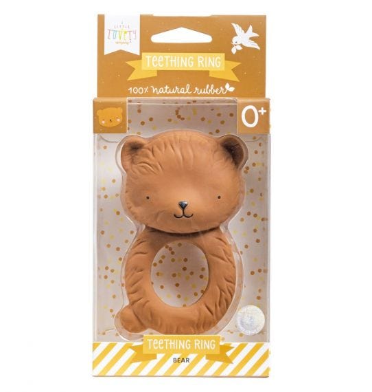 A Little Lovely Teething Ring Bear
