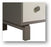 Natart Tulip Bjorn Crib & Dresser - Taupe/Latte (MARKHAM IN STORE PICKUP ONLY)