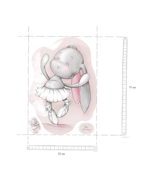 Effiki Wall Stickers - Effik Ballerina