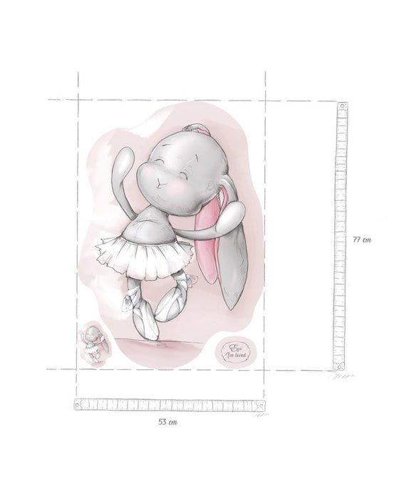 Effiki Wall Stickers - Effik Ballerina