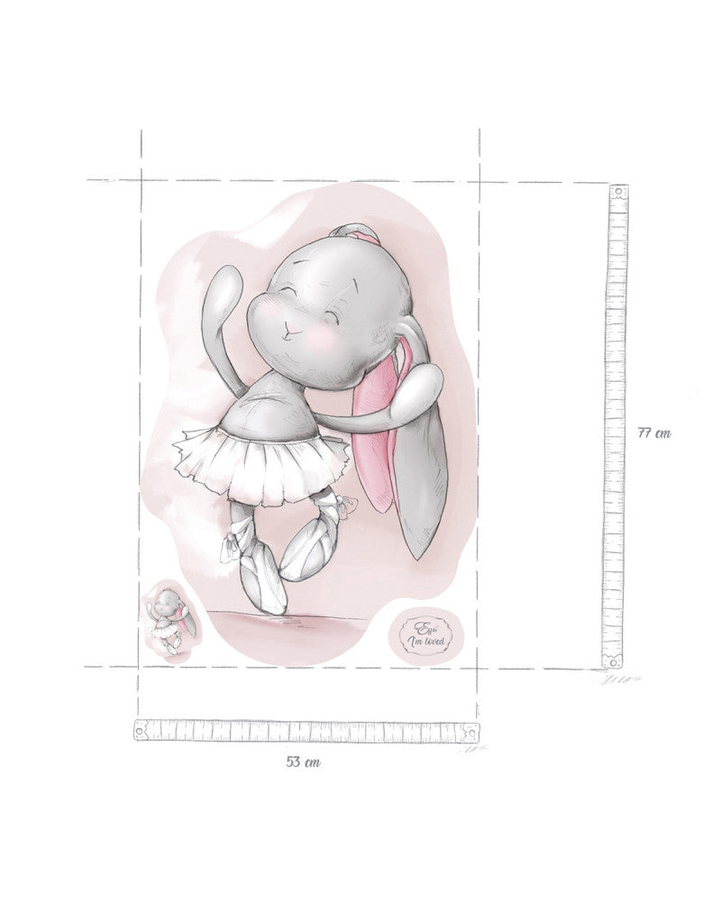 Effiki Wall Stickers - Effik Ballerina