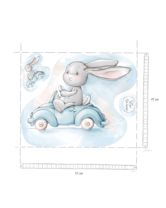 Effiki Wall Stickers - Effik The Racer