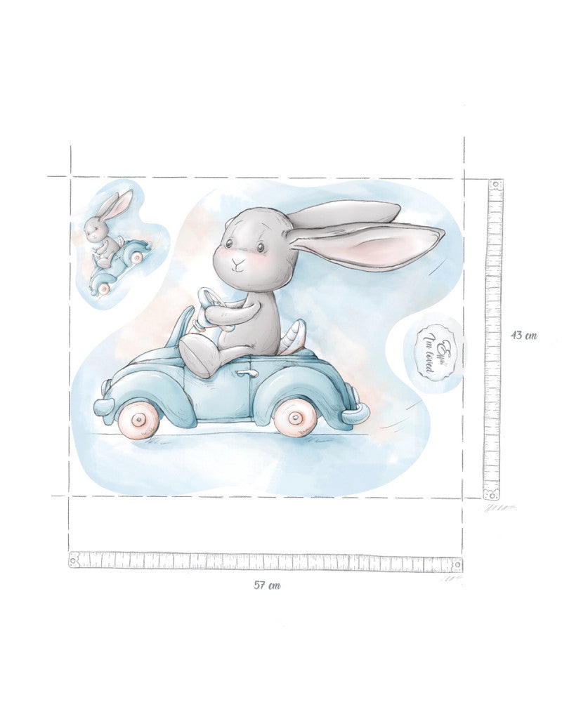 Effiki Wall Stickers - Effik The Racer