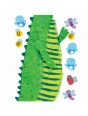 Wallies Crocodile Growth Chart Wall Decals