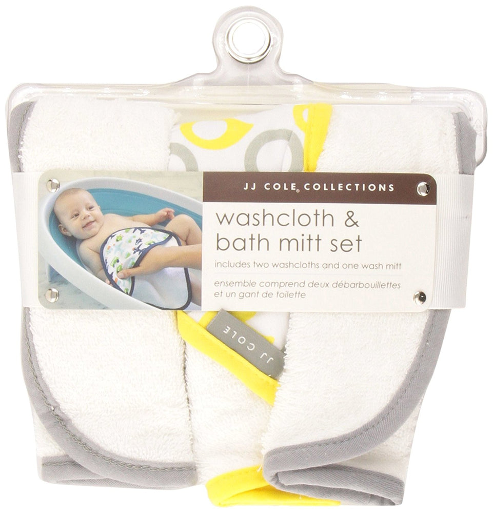 JJ Cole Washcloth Yellow Ducks