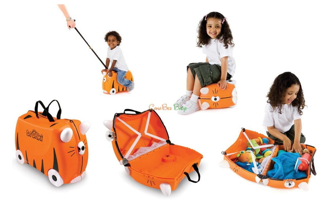 Trunki Children's Ride On Suitcase Tipu Tiger - CanaBee Baby