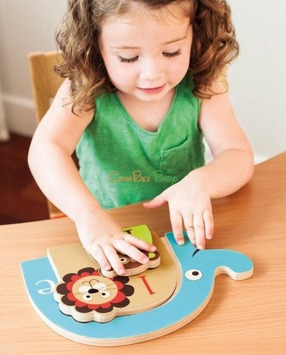 Skip Hop Alphabet Zoo Nesting Animal Puzzle - CanaBee Baby