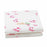 Auggie Crib Fitted Sheet - Pretty with Pink - CanaBee Baby