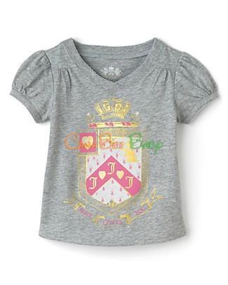 Juicy Couture Infant Girls' Heather cozy T-Shirt - CanaBee Baby