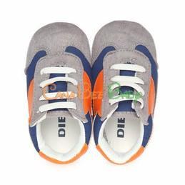 Diesel Crib Baby Enjoy Sneaker - Orange/Blue - CanaBee Baby