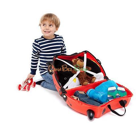 Trunki Children's Ride On Suitcase Harley Ladybug - CanaBee Baby