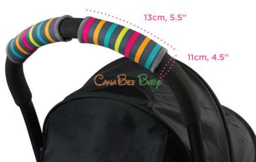 Choopie CityGrips Small Single Bar - Blue Zig Zag - CanaBee Baby