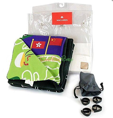 Maclaren Baby Blanket - Black Hong Kong - CanaBee Baby