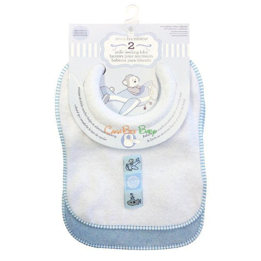 Piccolo Bambino Terry Milk Feeding Bib 2pk PB732 - CanaBee Baby