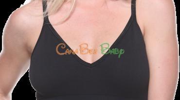 Belly Bandit Mother Tucker V-Neck Tank - Black L - CanaBee Baby