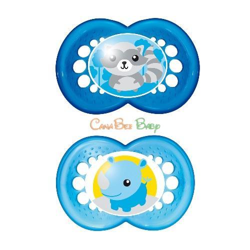 MAM Animals Pacifier 6m+ (Assorted) - CanaBee Baby