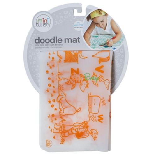 Modern Twist Mini Twist Doodle Mat - Alphabet Animals - CanaBee Baby
