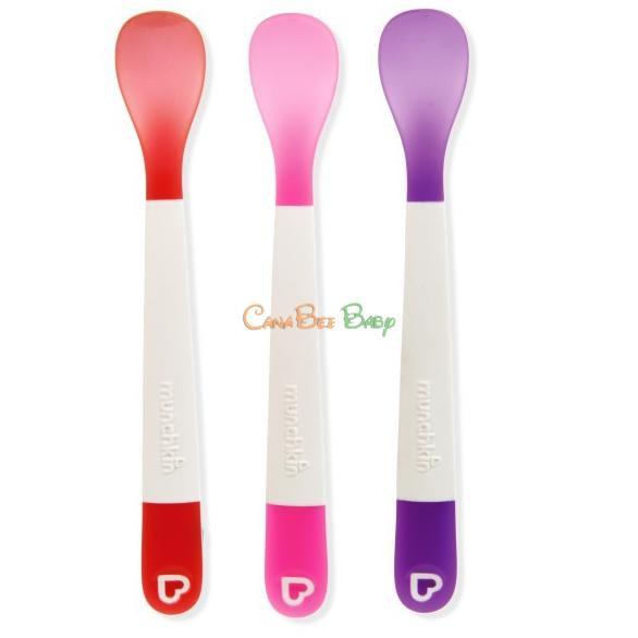 Munchkin Lift Infant Spoons 3pk - Assorted Color - CanaBee Baby