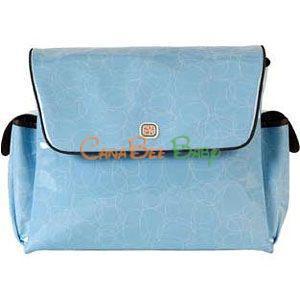 Fleurville Mothership Blue Loveknots - CanaBee Baby