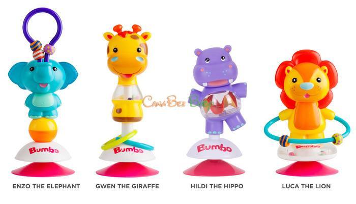 Bumbo Suction Toy Hildi Elephant - CanaBee Baby