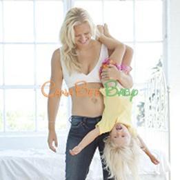 Nummies Comfort Nursing Bra - White - CanaBee Baby