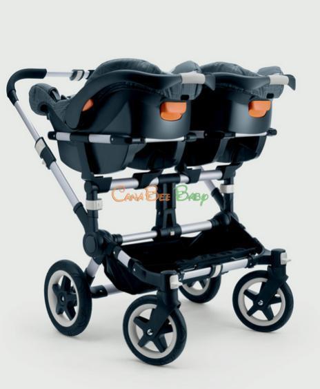 bugaboo britax car seat adapter Bugaboo Donkey TWIN Car Seat Adapter for Britax — CanaBee Baby