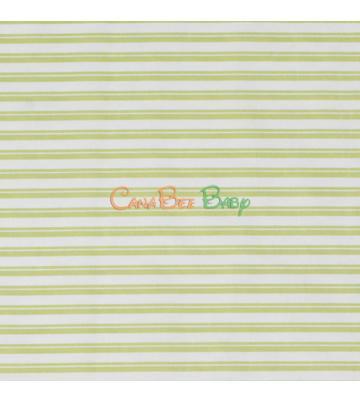 Oilo Modern Berries Crib Set - Spring Green - CanaBee Baby