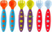 Boon ModWare Toddler Utensils - Blue/Orange - CanaBee Baby