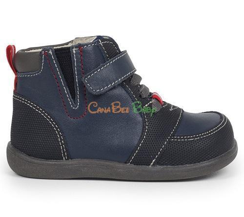 See Kai Run Ian Navy/Black - CanaBee Baby