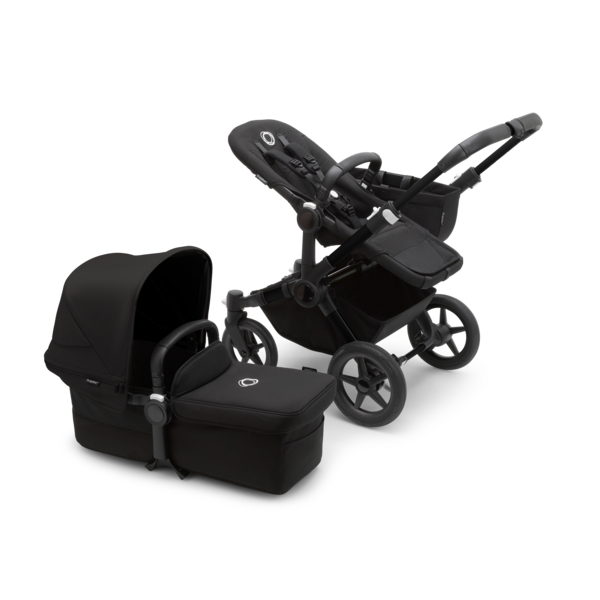 Bugaboo Donkey 5 Mono Complete - Black/Midnight Black