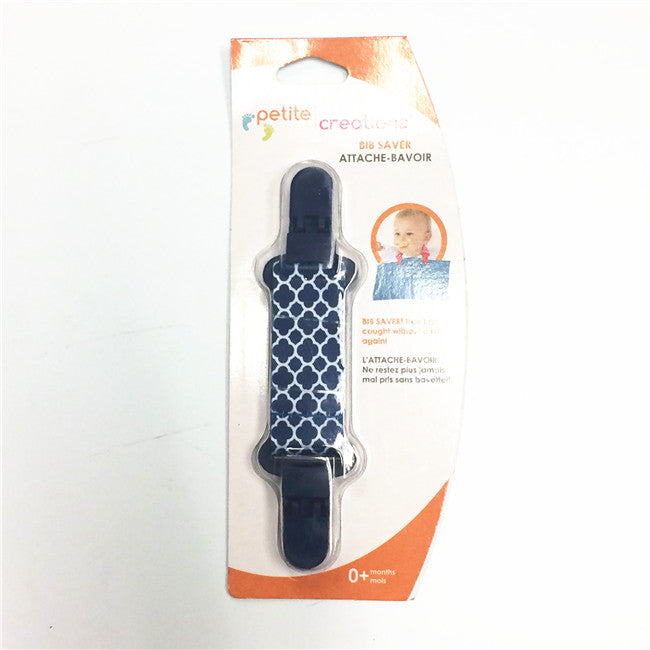 Petite Creations Bib Saver Blue Trellis BS010