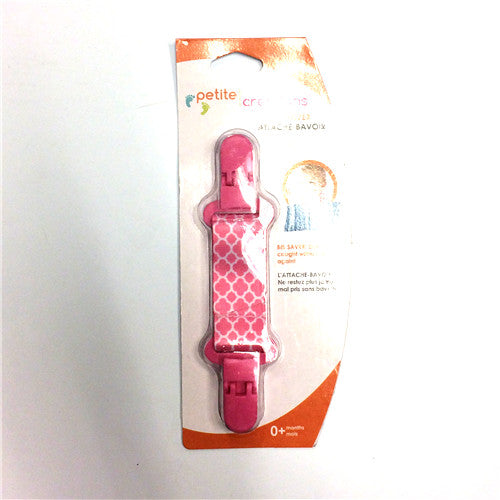 Petite Creations Bib Saver Pink Trellis BS010