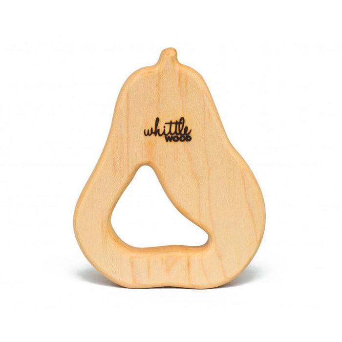 Whittle Wood Teether - Bartlett - CanaBee Baby