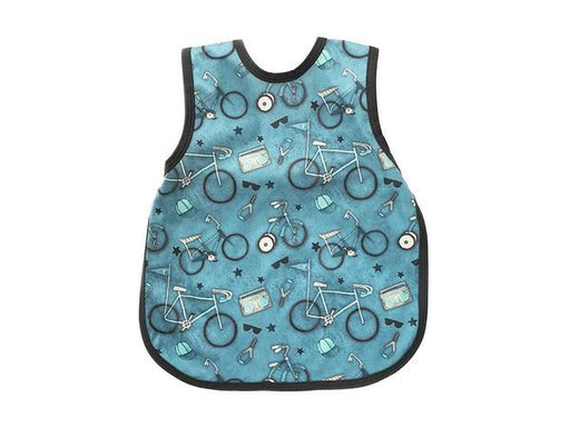 Bapron Baby Bib Bicycles in Blue BAPR016