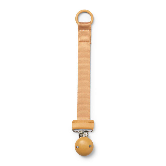 Elodie Details Pacifier Clip Wood - Gold