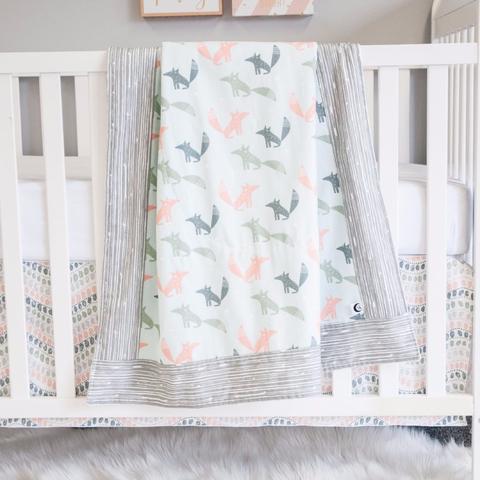 Sweet Kyla 3-piece Crib Bedding Collection - Woodland Fox