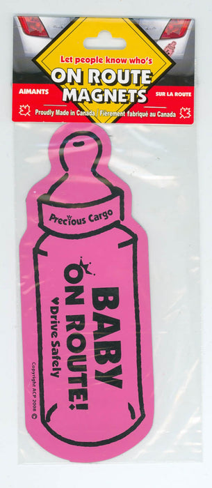 On Route Magnet Bottle Pink BOB012