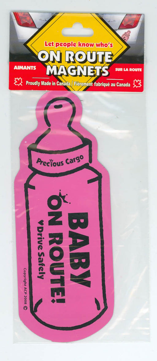 On Route Magnet Bottle Pink BOB012