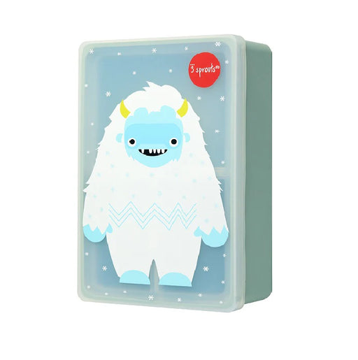 3 Sprouts Silicone Bento Box - Yeti