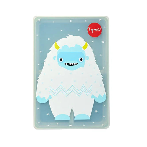 3 Sprouts Silicone Bento Box - Yeti