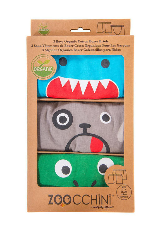 Zoocchini Boys Boxer 3pk - Monster Mash